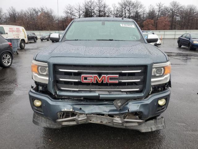 3GTU2VEC6EG463811 - 2014 GMC SIERRA K1500 SLT BLUE photo 5