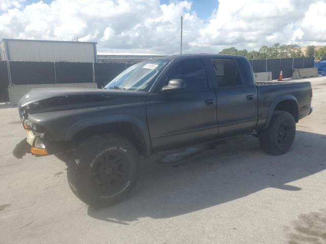 2002 DODGE DAKOTA QUAD SLT, 