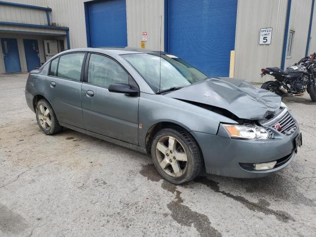 1G8AL58B37Z184283 - 2007 SATURN ION LEVEL 3 GRAY photo 4