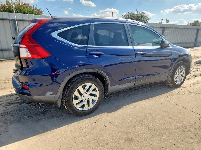 2HKRM3H72FH549855 - 2015 HONDA CR-V EXL 蓝色 照片 3