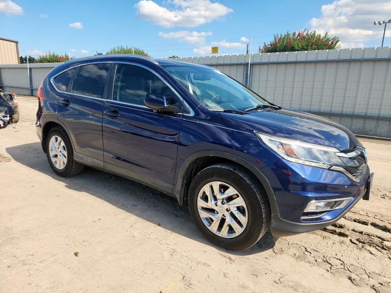 2HKRM3H72FH549855 - 2015 HONDA CR-V EXL 蓝色 照片 4