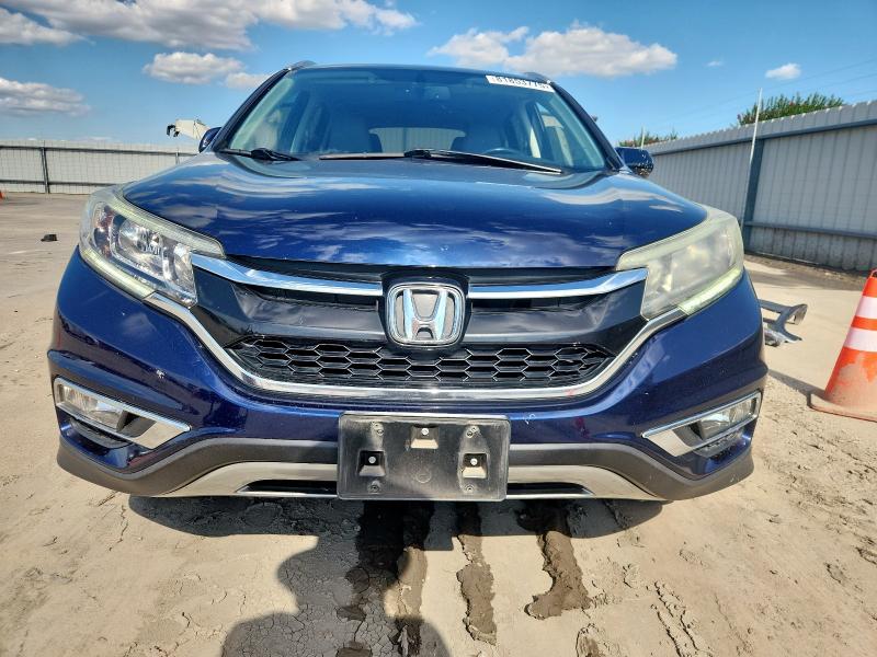 2HKRM3H72FH549855 - 2015 HONDA CR-V EXL 蓝色 照片 5