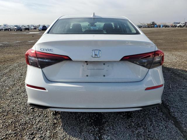 2HGFE1F79NH319763 - 2022 HONDA CIVIC EX WHITE photo 6