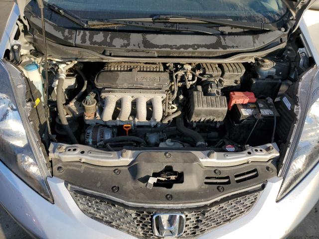 JHMGE8H33CC035744 - 2012 HONDA FIT SILVER photo 11