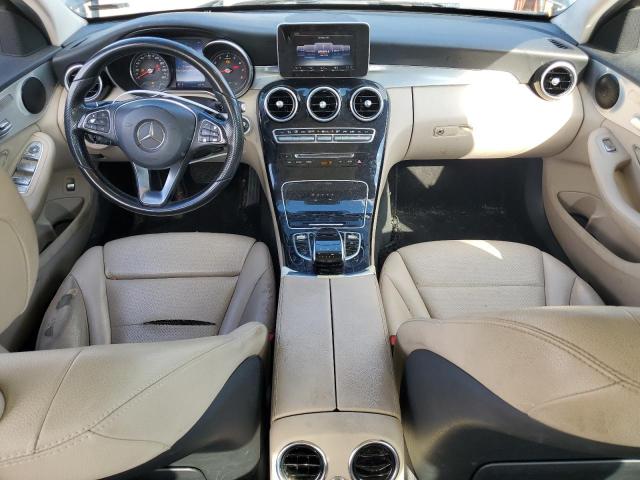 55SWF4KB7GU147330 - 2016 MERCEDES-BENZ C 300 4MATIC BLACK photo 8