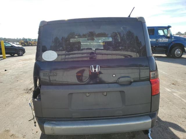 5J6YH27523L039890 - 2003 HONDA ELEMENT EX CHARCOAL photo 6