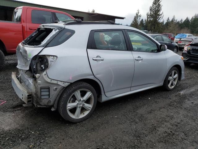 2T1KE4EE7AC039147 - 2010 TOYOTA COROLLA MA S SILVER photo 3