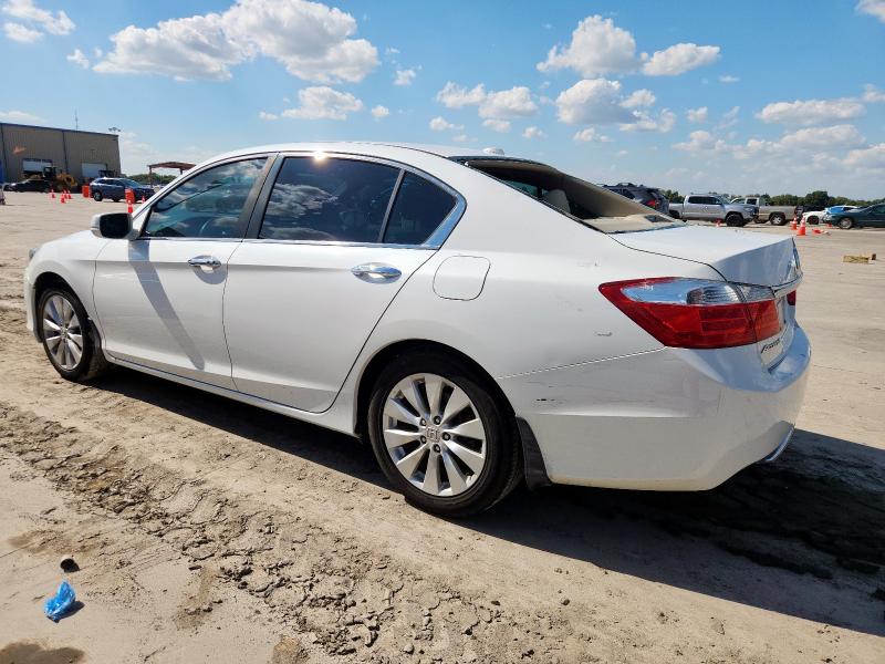 1HGCR2F82FA245690 - 2015 HONDA ACCORD EXL WHITE photo 2