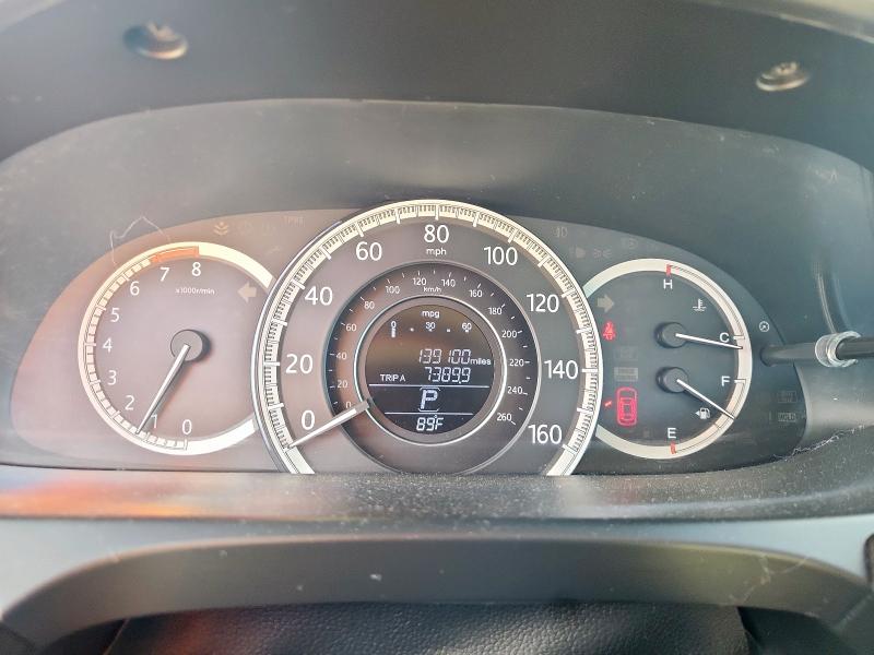 1HGCR2F82FA245690 - 2015 HONDA ACCORD EXL WHITE photo 9