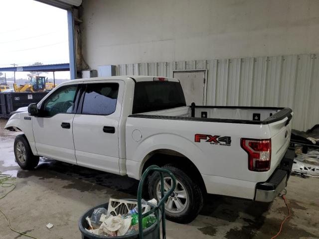 1FTEW1E54KKD58465 - 2019 FORD F150 SUPERCREW WHITE photo 2