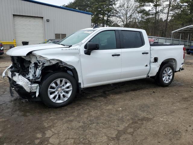 3GCPABEK9NG644357 - 2022 CHEVROLET SILVERADO C1500 CUSTOM WHITE photo 1