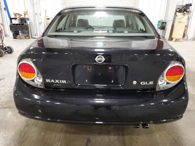 JN1DA31A63T402859 - 2003 NISSAN MAXIMA GLE BLACK photo 6