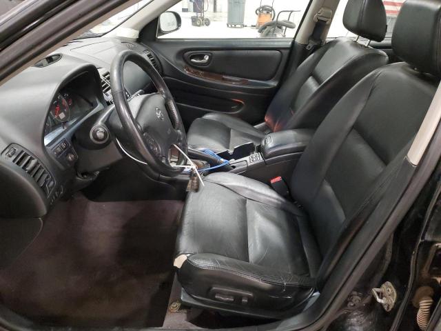 JN1DA31A63T402859 - 2003 NISSAN MAXIMA GLE BLACK photo 7