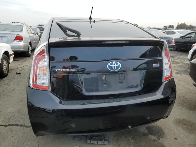 JTDKN3DU8F0407033 - 2015 TOYOTA PRIUS BLACK photo 6