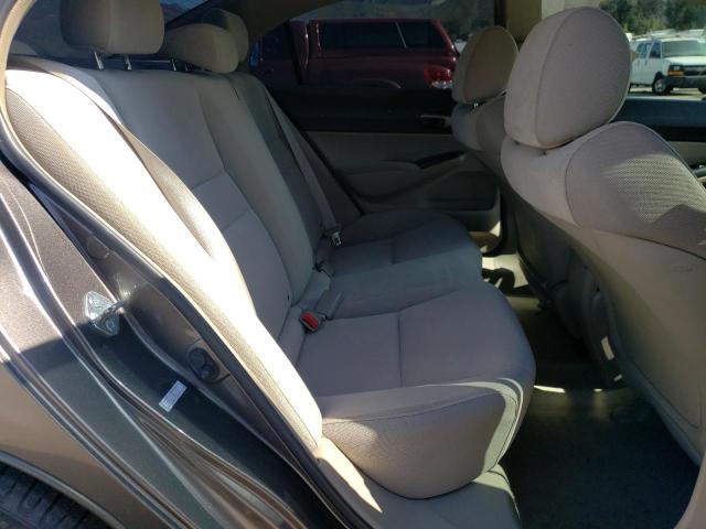 19XFA16559E020796 - 2009 HONDA CIVIC LX GRAY photo 10