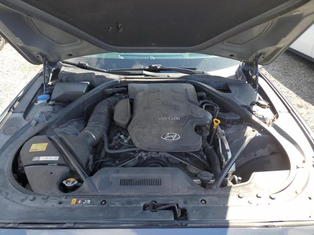 KMHGN4JE2GU121905 - 2016 HYUNDAI GENESIS 3.8L GRAY photo 11