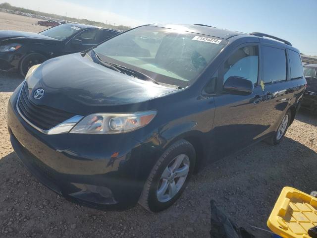 2011 TOYOTA SIENNA LE, 