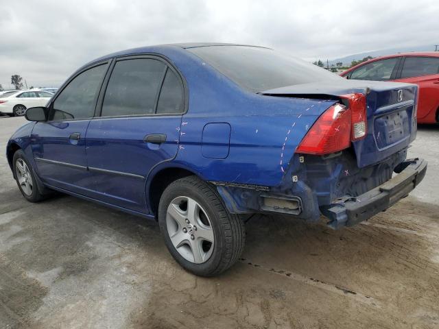 2HGES16324H638289 - 2004 HONDA CIVIC DX VP Mavi foto 2