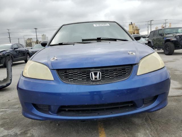 2HGES16324H638289 - 2004 HONDA CIVIC DX VP Mavi foto 5