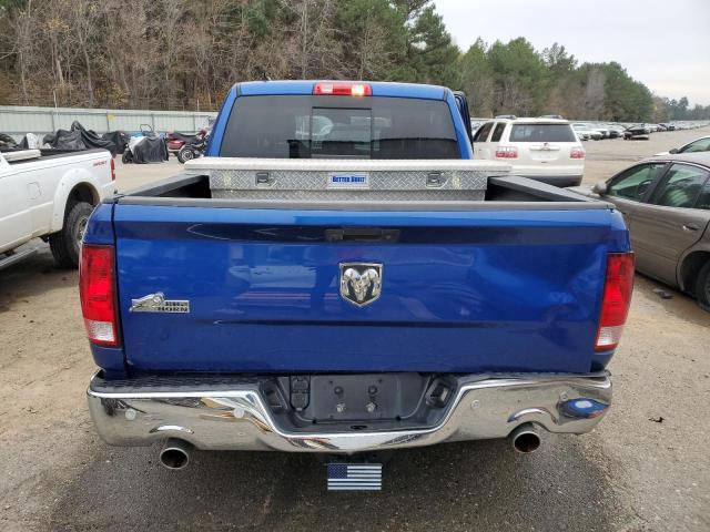 1C6RR6LT7JS266344 - 2018 RAM 1500 SLT BLUE photo 6