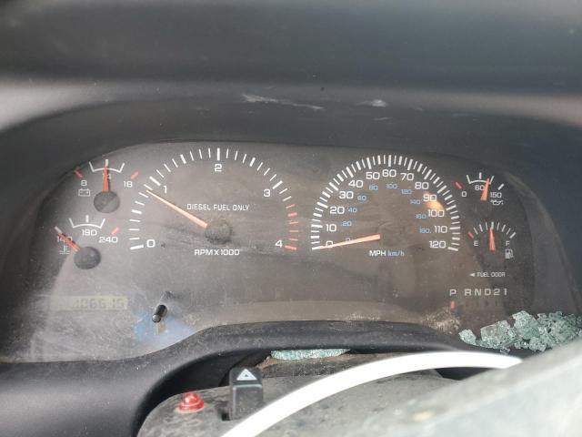 1B7KF2367WJ176999 - 1998 DODGE RAM 2500 თეთრი ფოტო 9