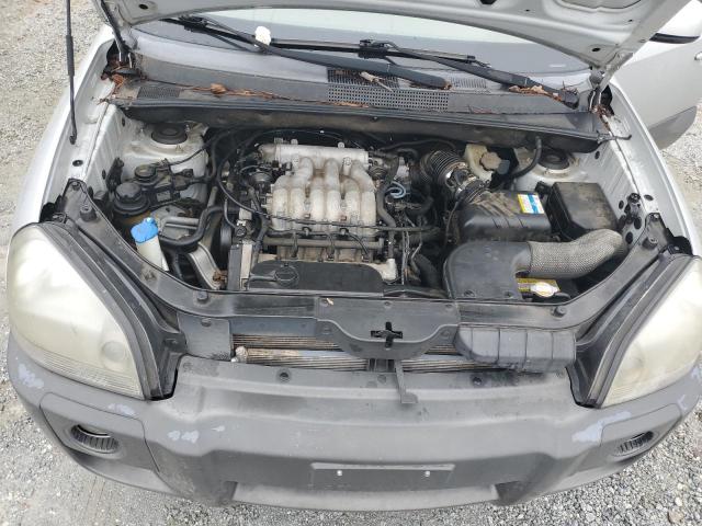 KM8JN12D78U836027 - 2008 HYUNDAI TUCSON SE SILVER photo 12