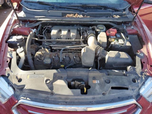 1FAHP2F85FG106330 - 2015 FORD TAURUS LIMITED RED photo 11