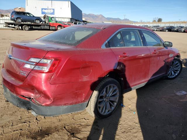 1FAHP2F85FG106330 - 2015 FORD TAURUS LIMITED RED photo 3