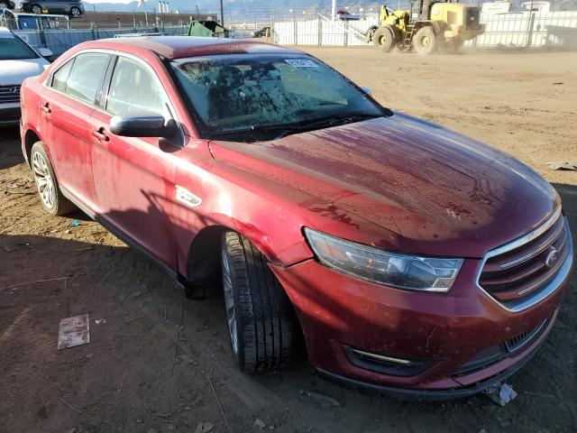 1FAHP2F85FG106330 - 2015 FORD TAURUS LIMITED RED photo 4