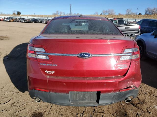 1FAHP2F85FG106330 - 2015 FORD TAURUS LIMITED RED photo 6