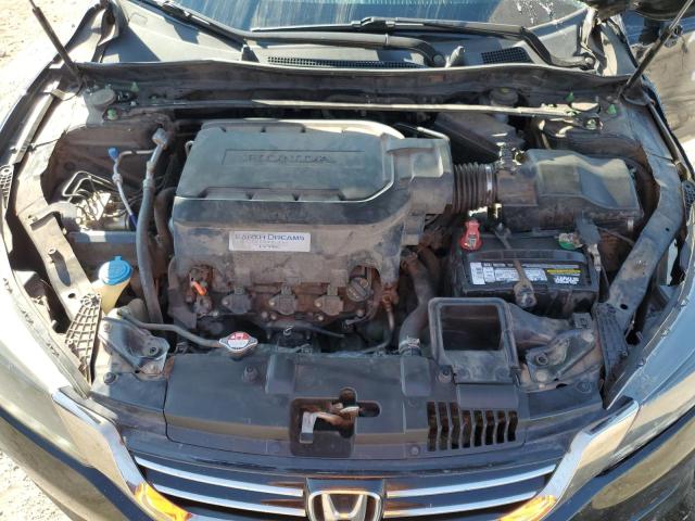 1HGCR3F84DA013708 - 2013 HONDA ACCORD EXL Schwarz Foto 11