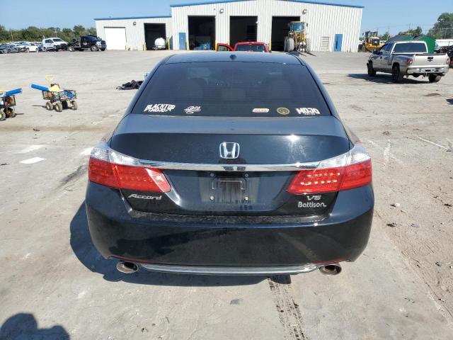 1HGCR3F84DA013708 - 2013 HONDA ACCORD EXL Schwarz Foto 6
