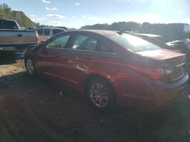 5NPEB4AC1CH442955 - 2012 HYUNDAI SONATA GLS BURGUNDY photo 2