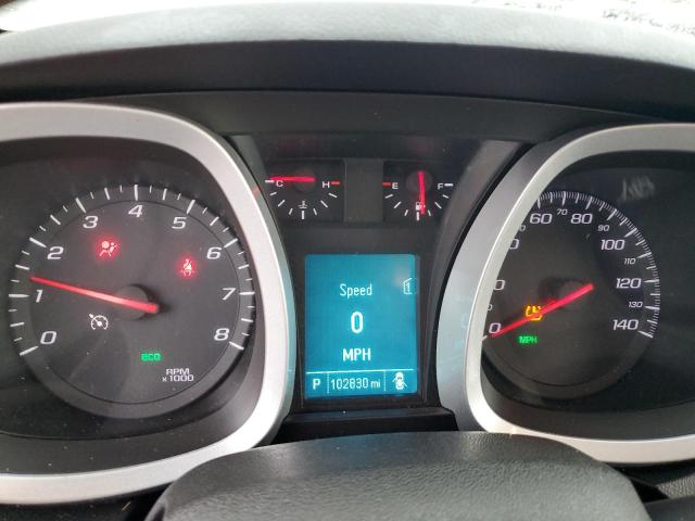 2GNFLEEK8C6385108 - 2012 CHEVROLET EQUINOX LT Qızıl foto 9