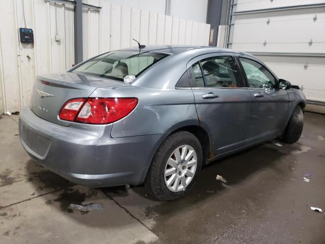 1C3LC46K98N145173 - 2008 CHRYSLER SEBRING LX GRAY photo 3