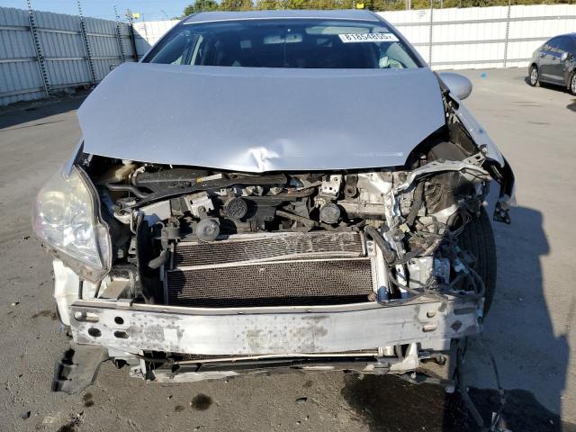 JTDKN3DU2F1989320 - 2015 TOYOTA PRIUS SILVER photo 5