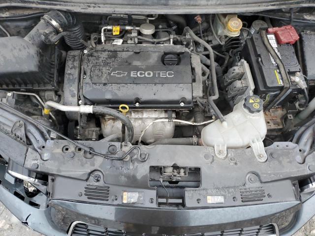 1G1JA5SH4C4185869 - 2012 CHEVROLET SONIC LS CHARCOAL photo 11