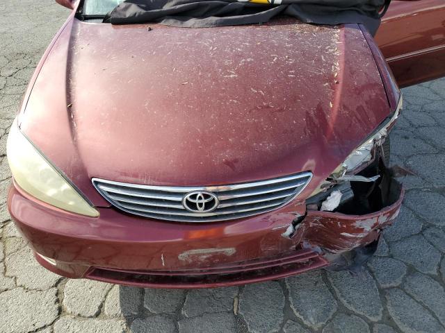 4T1BE30K75U072189 - 2005 TOYOTA CAMRY LE BURGUNDY photo 11