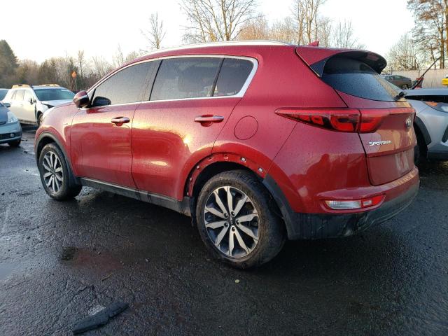 KNDPNCAC5J7433218 - 2018 KIA SPORTAGE EX RED photo 2