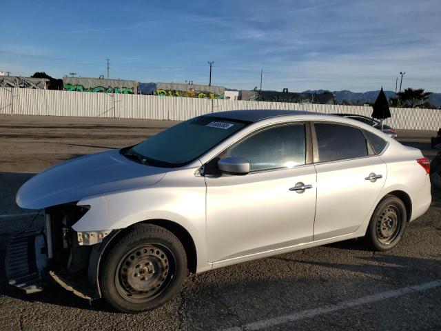 3N1AB7AP9HY364036 - 2017 NISSAN SENTRA S SILVER photo 1