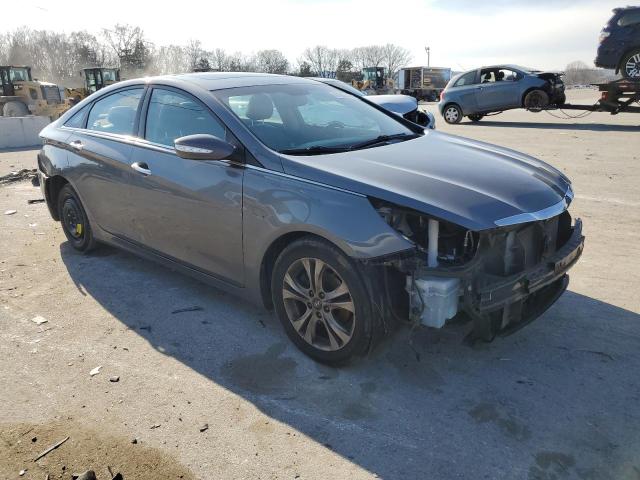 5NPEC4AC9BH048003 - 2011 HYUNDAI SONATA SE GRAY photo 4