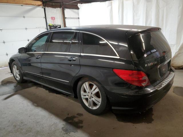 4JGCB22E28A066532 - 2008 MERCEDES-BENZ R 320 CDI BLACK photo 2