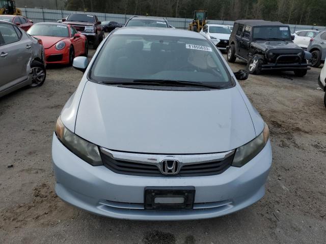 2HGFB2F58CH559283 - 2012 HONDA CIVIC LX BLUE photo 5