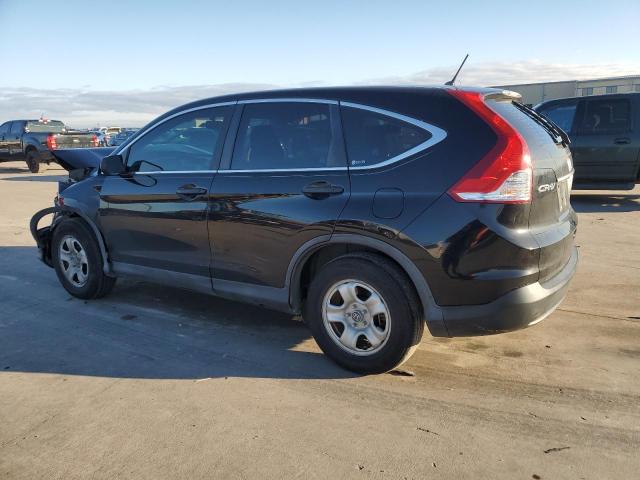 3CZRM3H3XCG700145 - 2012 HONDA CR-V LX BLACK photo 2