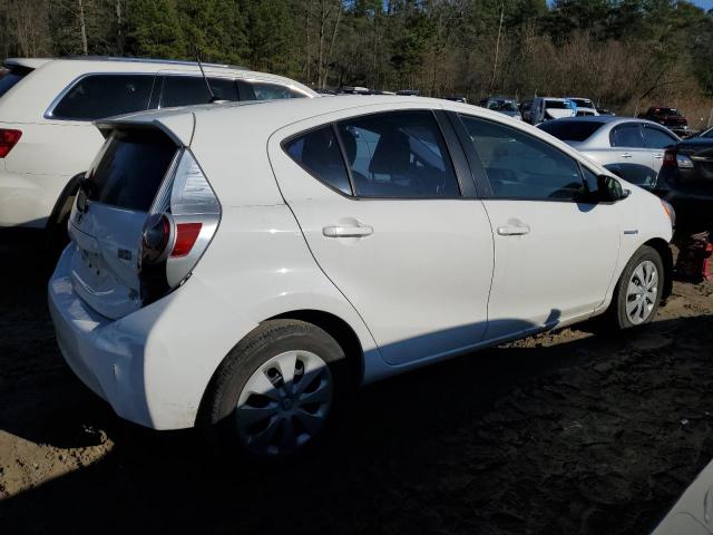 JTDKDTB35C1518819 - 2012 TOYOTA PRIUS C WHITE photo 3