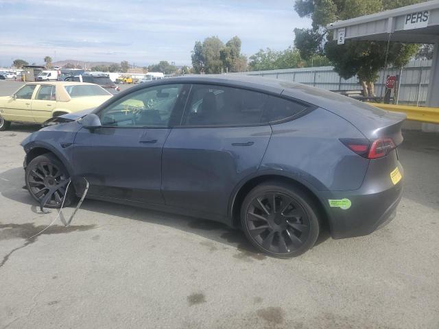 7SAYGAEE2NF536338 - 2022 TESLA MODEL Y Gris foto 2