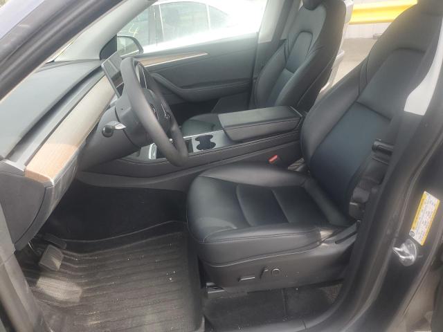 7SAYGAEE2NF536338 - 2022 TESLA MODEL Y Gris foto 7
