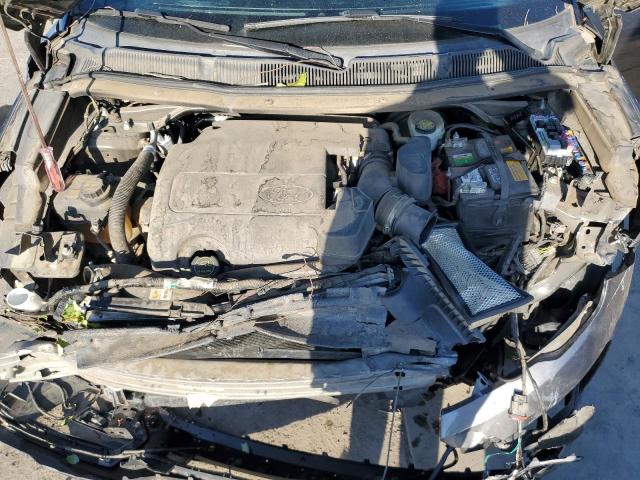 1FM5K8D80HGA94099 - 2017 FORD EXPLORER XLT Grau Foto 12