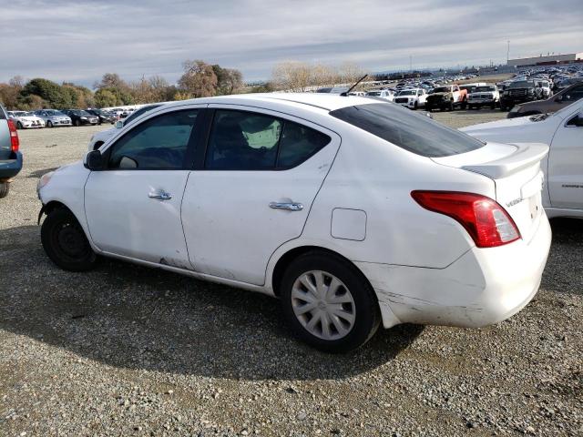 3N1CN7AP9DL884955 - 2013 NISSAN VERSA S WHITE photo 2