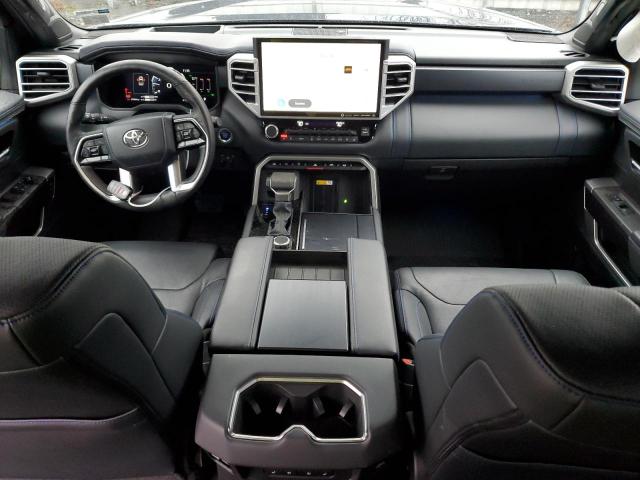 5TFNA5DB3NX001590 - 2022 TOYOTA TUNDRA CREWMAX PLATINUM Blau Foto 8